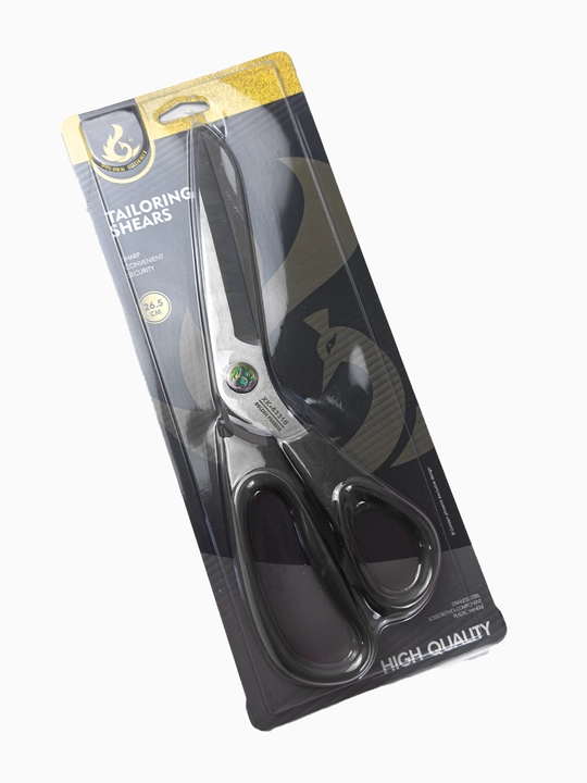 Tikuvchilar uchun qaychi toblangan 26.5 sm Tailoring shears