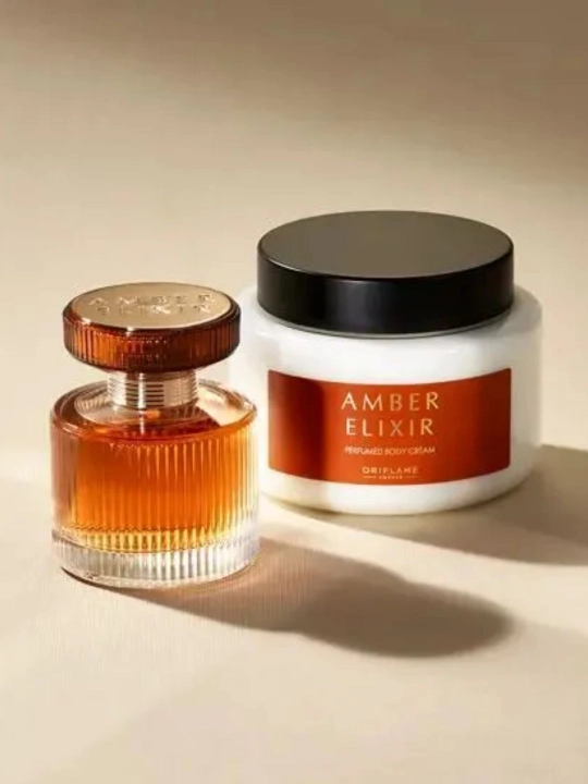 Парфюмированный крем AMBER ELIXIR для тела, 250 мл - 