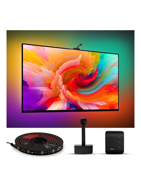 Govee H61993D3 televizorini yoritish uchun RGBIC LED tasmasi 55-65’ RGB, qora