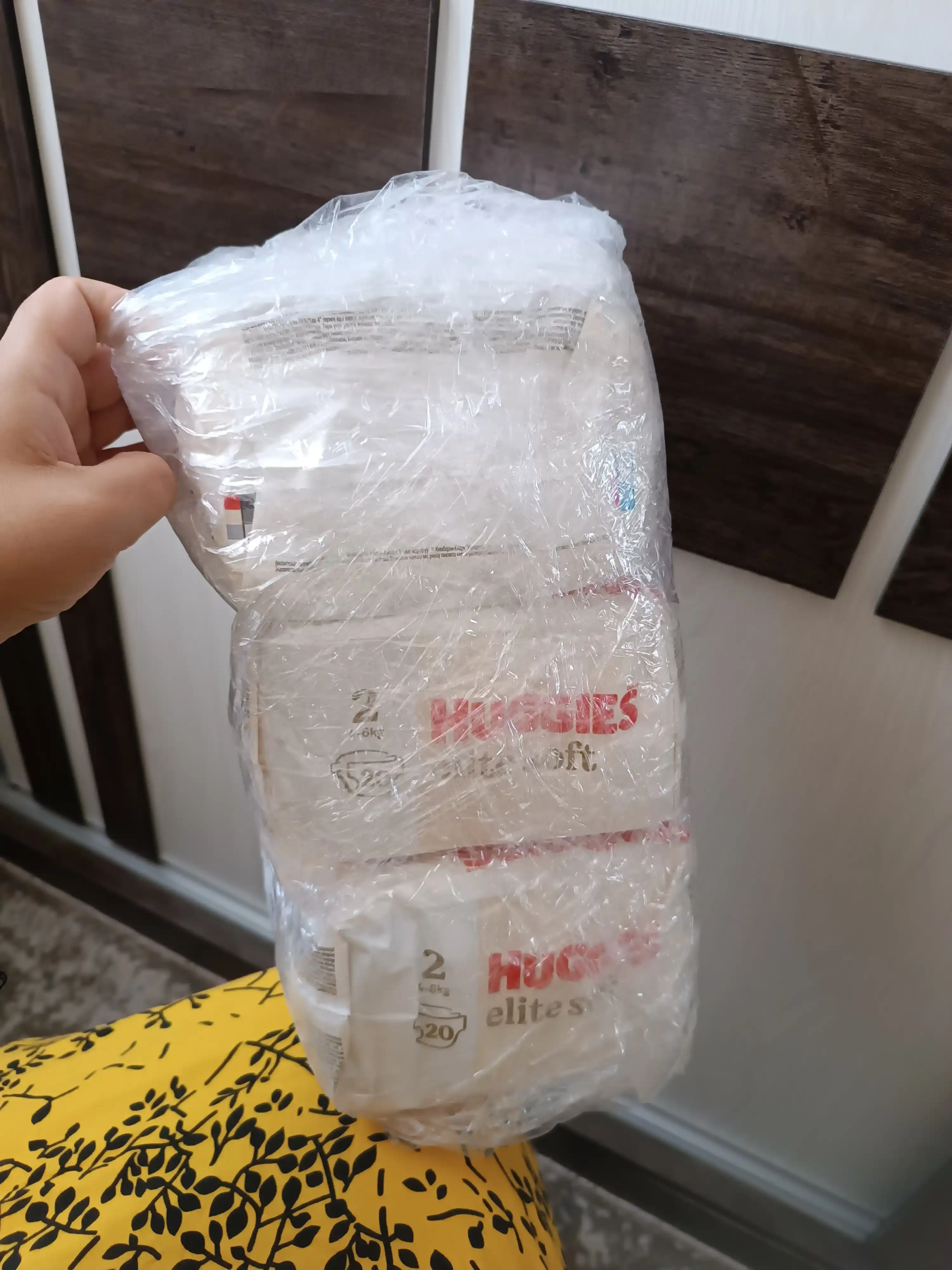 Подгузники Huggies Elite Soft для новорожденных 4-6 кг, 2 размер, 20 шт