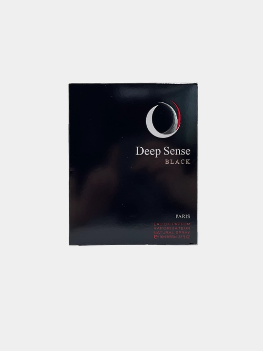 Yog‘och-sitrus iforli va barqaror ta’mli Deep Sense Blue erkaklar atir suvi - 