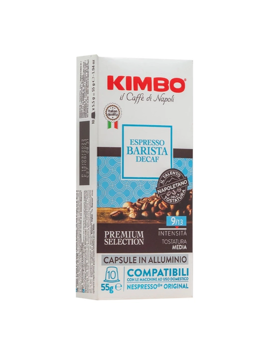 DECAF nespresso kapsulasidagi kofe, kofeinsiz, 10 dona