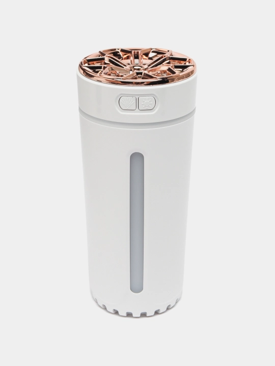 Uy, ofis, avtomobil uchun Humidifier, yoritgichli havo namlagich, stol ustiga