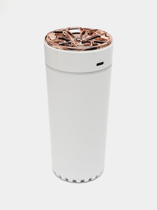 Uy, ofis, avtomobil uchun Humidifier, yoritgichli havo namlagich, stol ustiga
