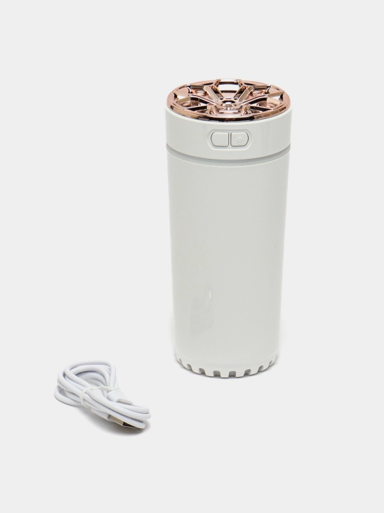 Uy, ofis, avtomobil uchun Humidifier, yoritgichli havo namlagich, stol ustiga