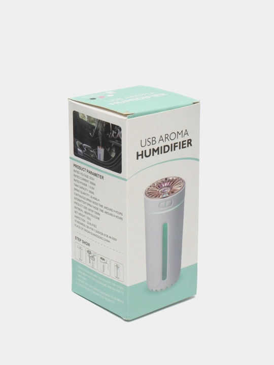 Увлажнитель воздуха с лампой, для стола Humidifier, офиса и автомобиля