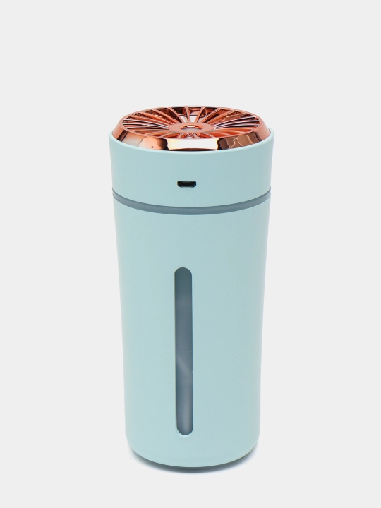 Uy, ofis, avtomobil uchun Humidifier, yoritgichli havo namlagich, stol ustiga