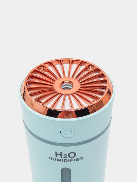 Uy, ofis, avtomobil uchun Humidifier, yoritgichli havo namlagich, stol ustiga