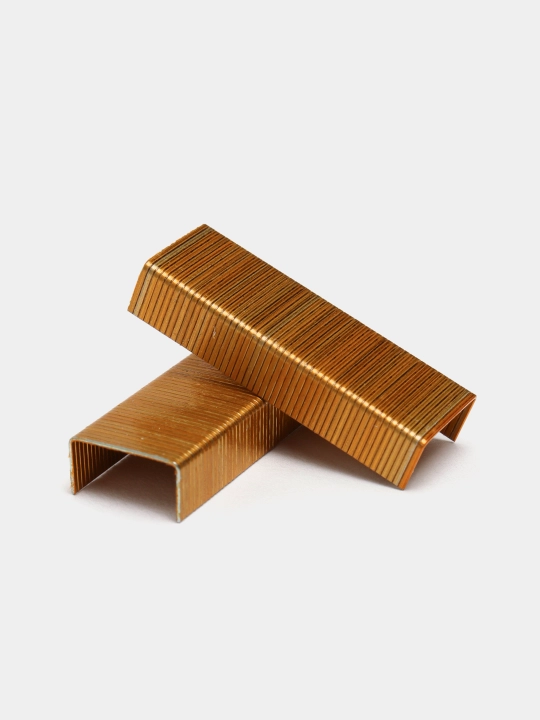 Stepler oʻqlari С10-1000 М №10, mis rangli, 1000 dona