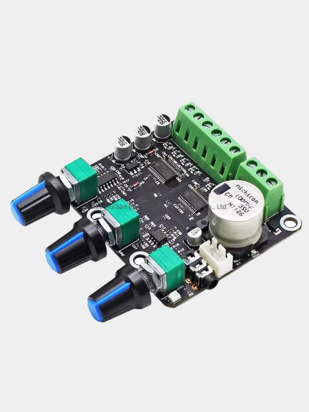 2.1 kanal 15×2 + 30 Vt raqamli audio kuchaytirgich, TPA3110 chipli, DC8–26V