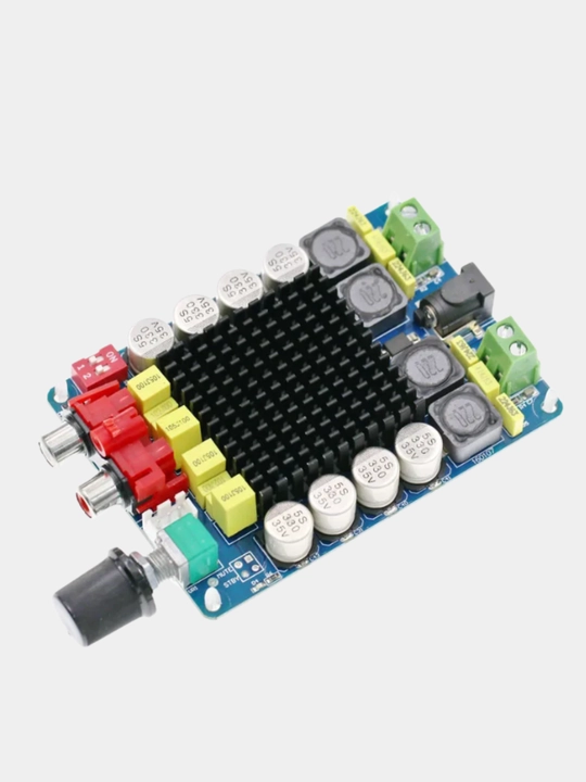 TDA7498 2×100 Vt kuchli stereo kuchaytirgich moduli, DC 15–34V, 8 Ohm uchun