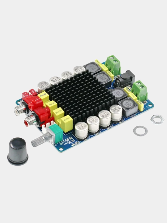 TDA7498 2×100 Vt kuchli stereo kuchaytirgich moduli, DC 15–34V, 8 Ohm uchun