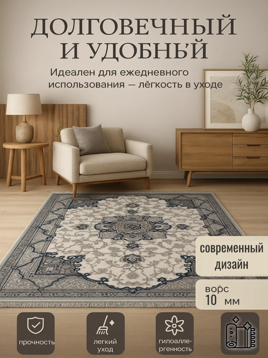 Мягкий ковер для дома и квартиры