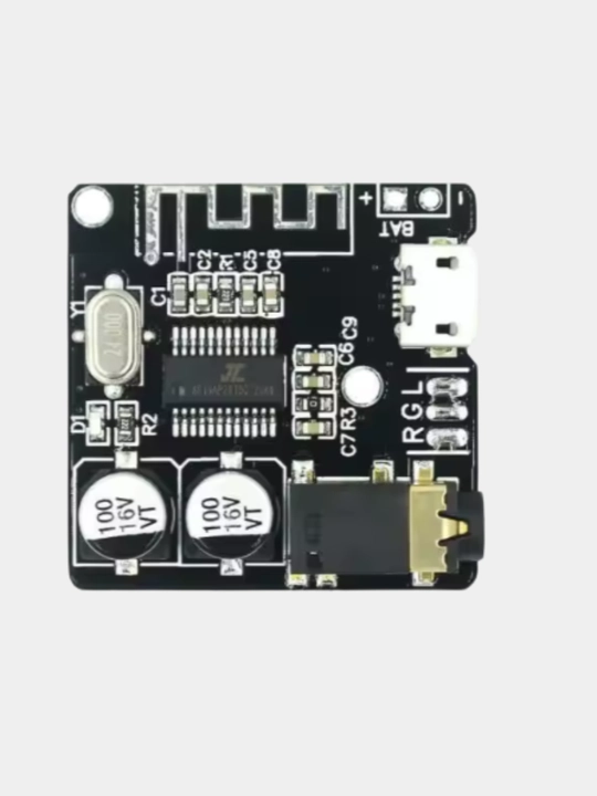 Bluetooth 5.0 audio qabul qiluvchi dekoder moduli, MP3 FLAC APE, 3.7–5V, USB bilan