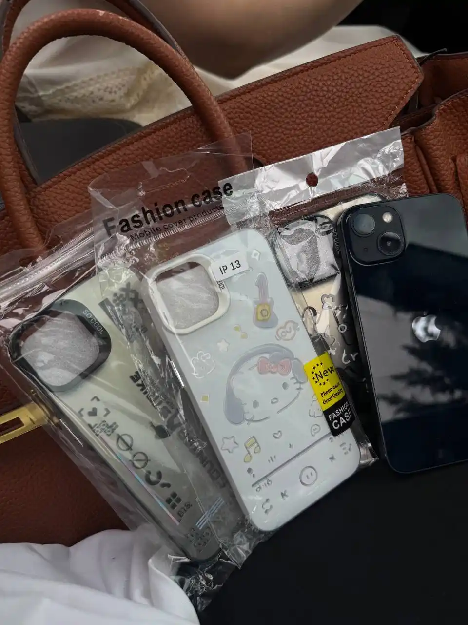 Yupqa Yin-Yan silikon g'ilof, case iPhone 12 / 13 / 14/ 15 / 16 Pro, Pro Max uchun