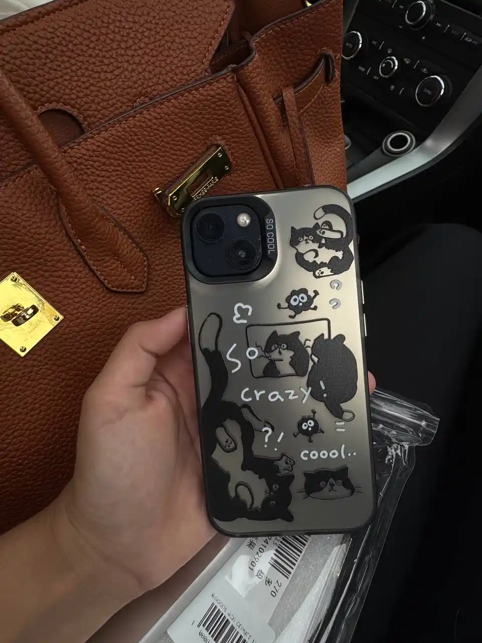 Yupqa Yin-Yan silikon g'ilof, case iPhone 12 / 13 / 14/ 15 / 16 Pro, Pro Max uchun