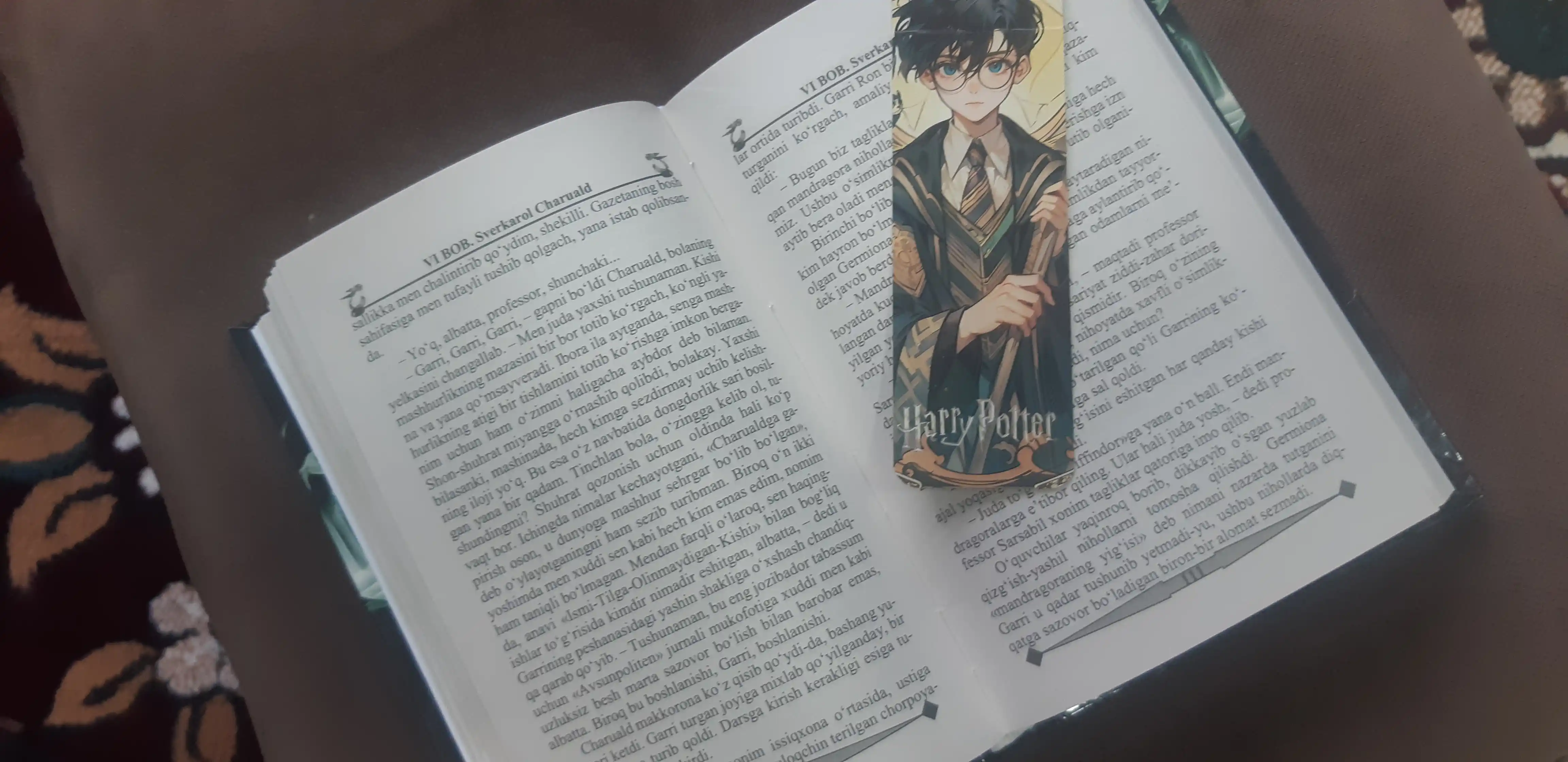 Garri Potter, to'plami, Joann Rouling, o'zbek tilida