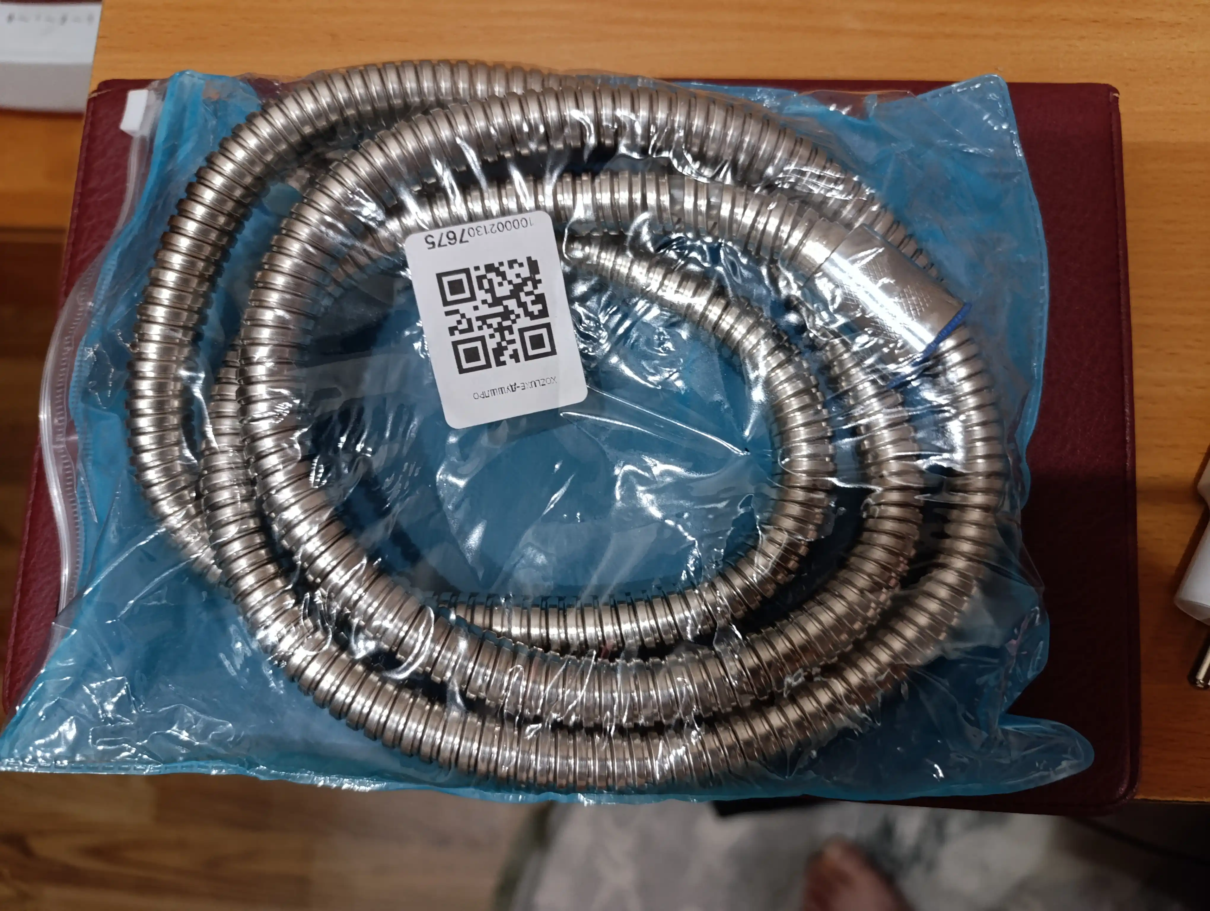 Dush uchun shlang ROLOS, mustahkam rezina va bukiluvchan