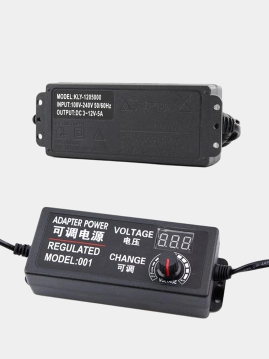 Регулируемый блок питания 3V-12V/5AH