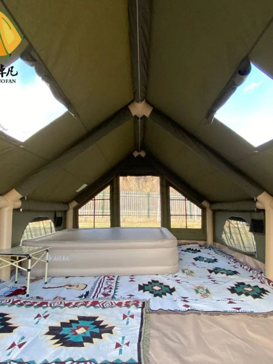 Puflanadigan lager chodiri оlchamlari: 300 × 400 × 200 sm