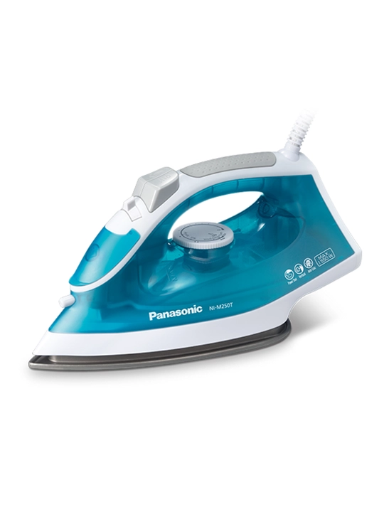 Паровой утюг Panasonic, 1550 Вт, 210 мл, подошва титановым покрытием, NI-M250TGTW