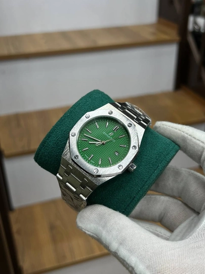 Мужские наручные часы Audemars Piguet, механические, для вас и ваших близких — NEWATCH-PIGUET-ЗЕЛЕН