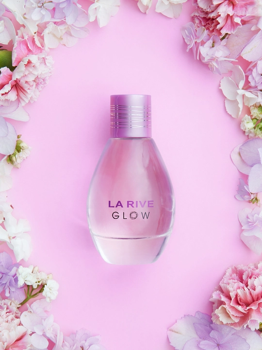 Ayollar parfyumlangan suvi Glow, LA Rive, 90 ml