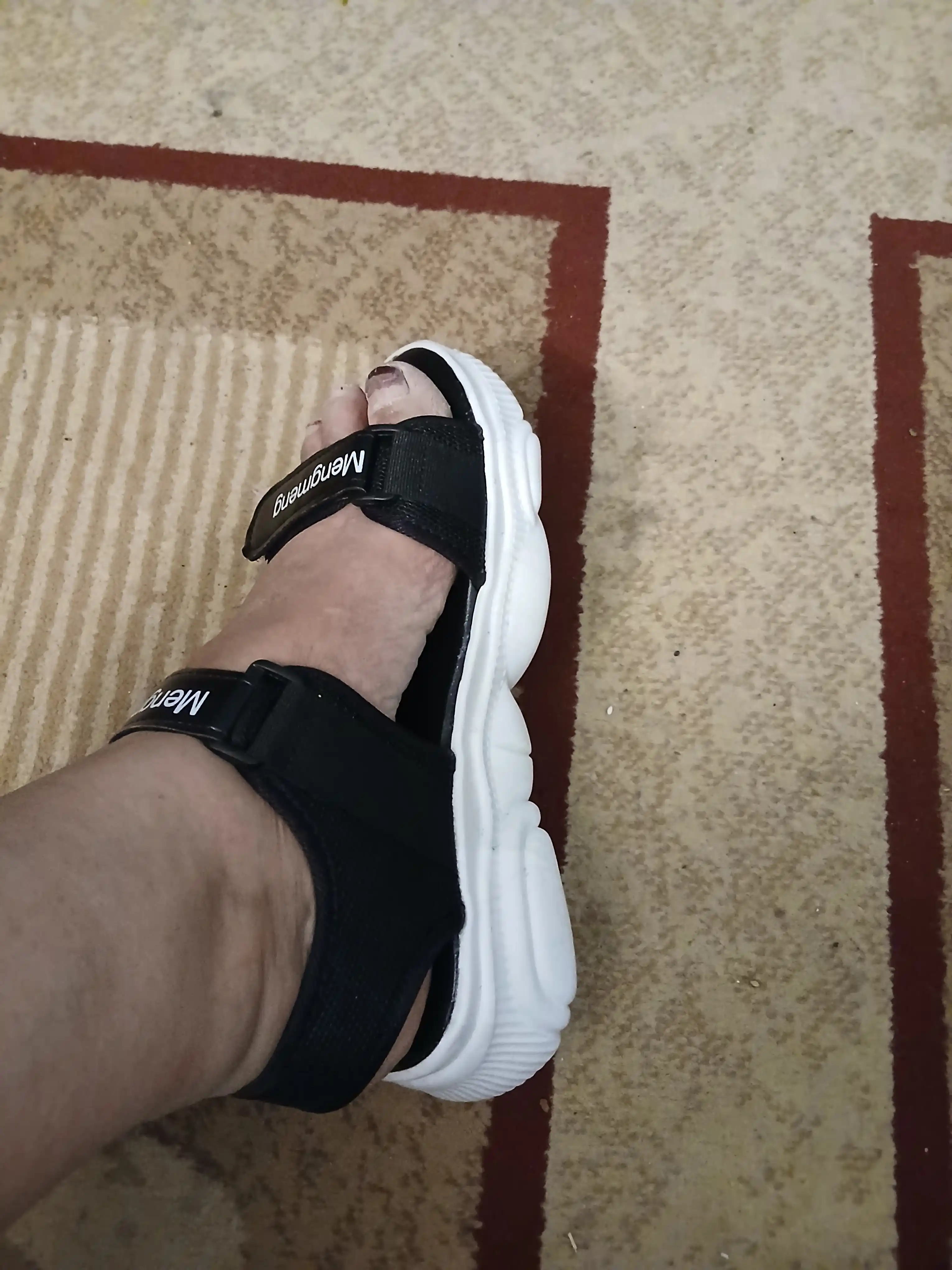 Ayollar sandallari sport, to'qimachilik va eko-charm, Eva insole