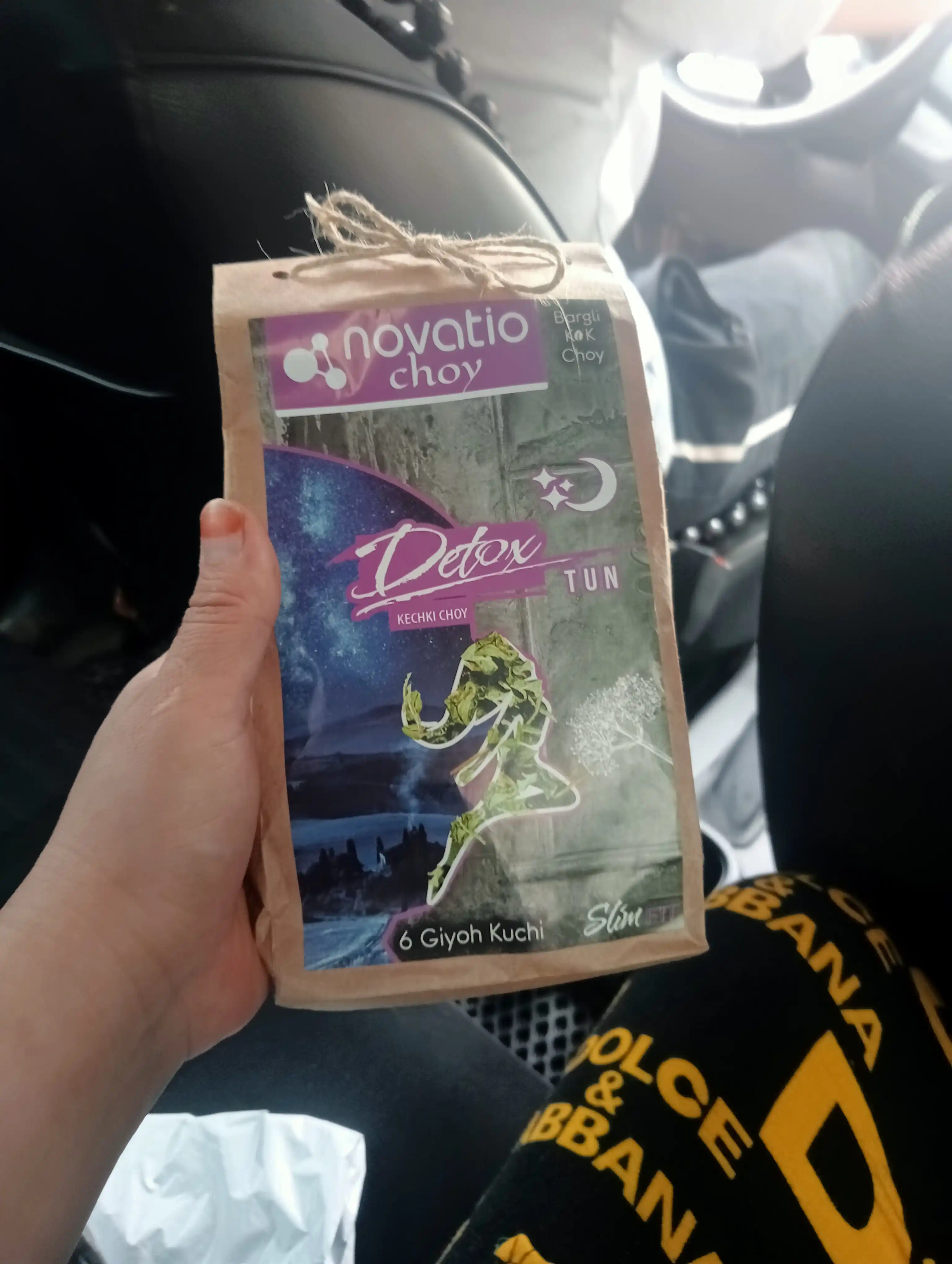 Detoks Choy Tun, vazn yo'qotish uchun, yumshatuvchi, Novatio, 100 g
