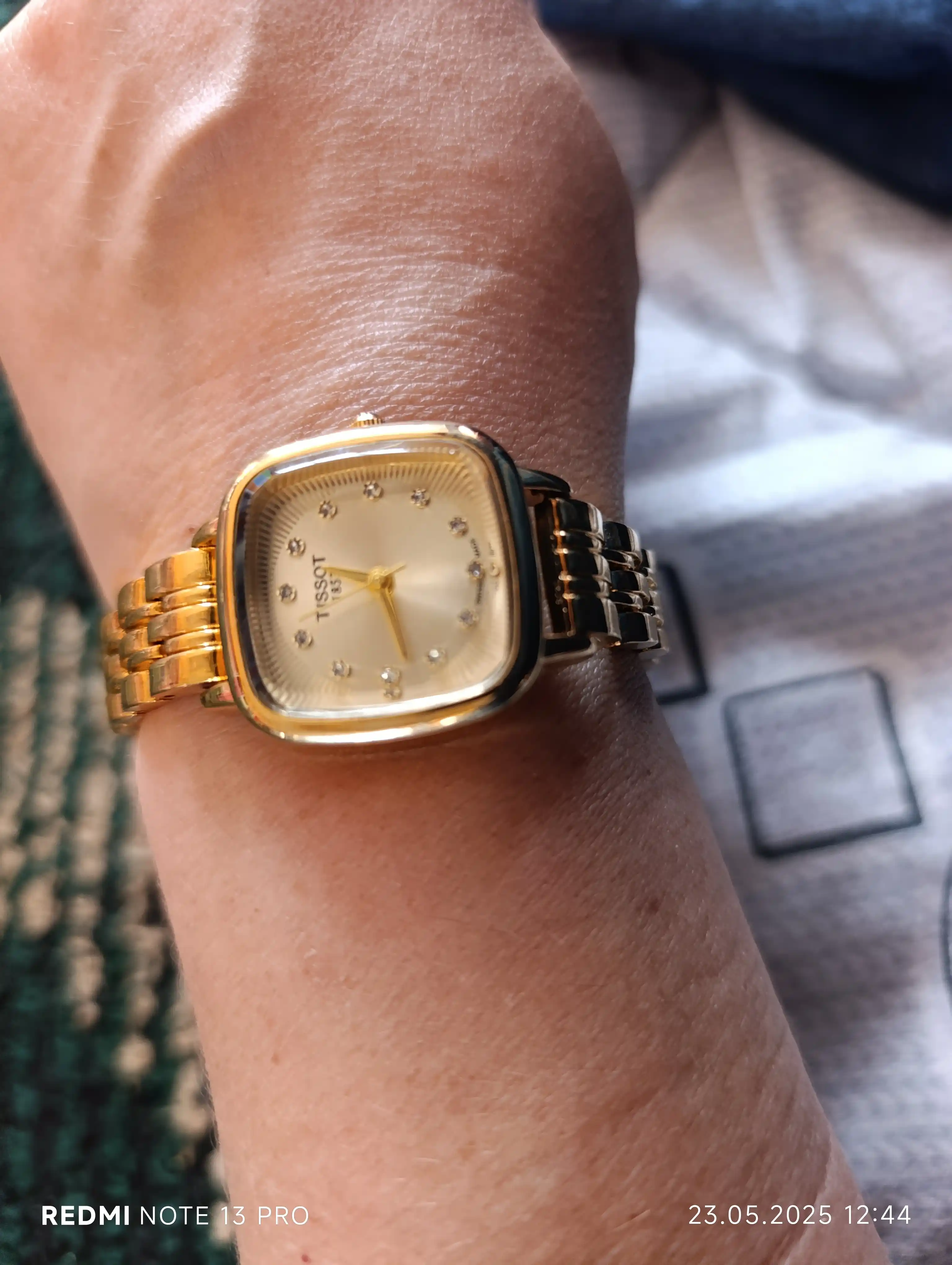 Ayollar qo'l soati, avtomatik zastoshkada, metall remishokli - LUNA WATCHES