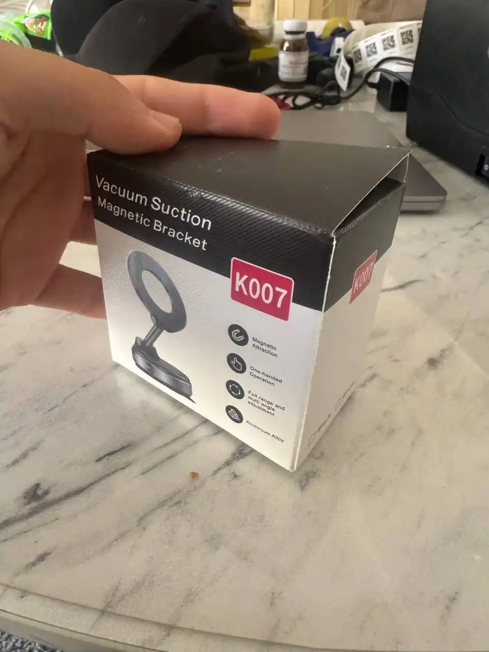 Держатель для телефона в машину, вакуумный, MagSafe