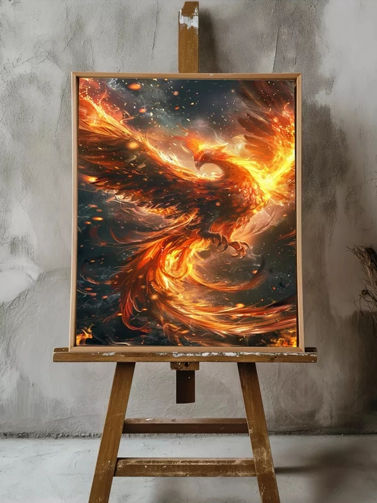 Interyer rasm ARTERY, holstga bosilgan kartina, yog‘och podramnikli poster, 40 × 50 sm