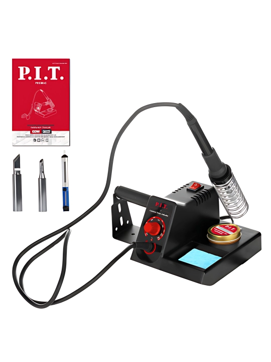 P.I.T. PEC60-C payvandlash stansiyasi, 60 Vt, haroratni sozlash funksiyasi bilan