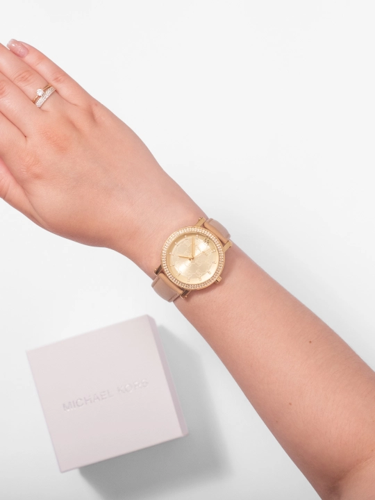 Ayollar qol soati Michael Kors Corey 2986, toza charm