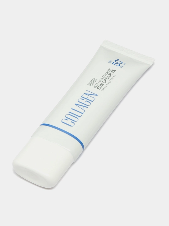 Namlovchi quyoshdan himoya kremi, Tenzero, Yuja, collagen, cica, green caviar, 50g