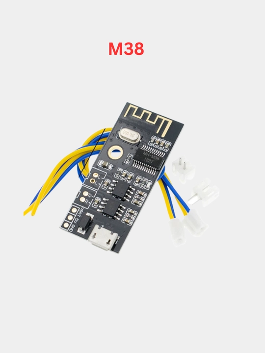 Bluetooth 4.2 MP3 декодер модуль M18/M28/M38, стерео, USB/литиевое питание