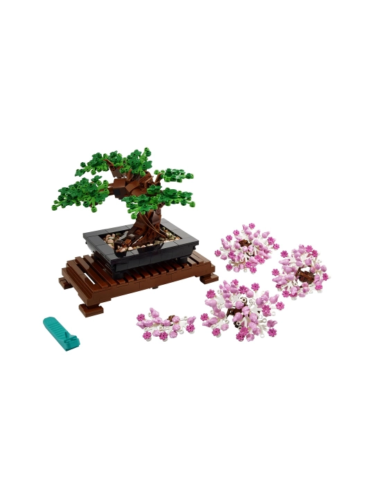 LEGO Icons дерево бонсай 10281, 878 деталей