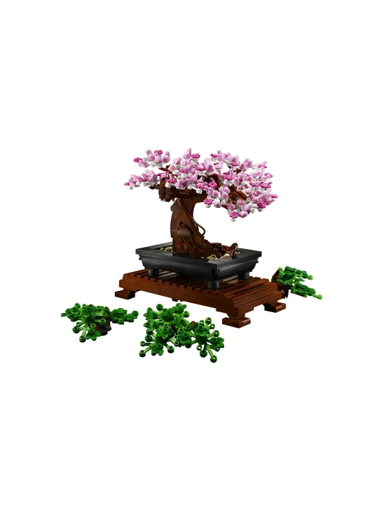 LEGO Icons дерево бонсай 10281, 878 деталей