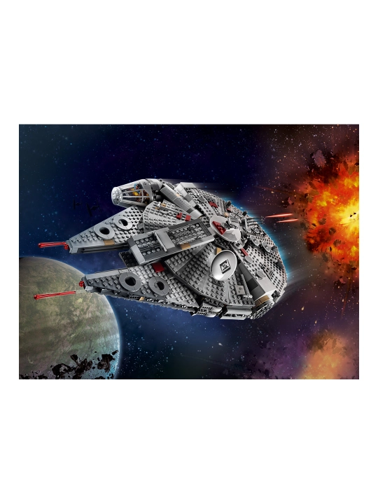 LEGO Star Wars Millennium Falcon 75257, 1351 dona detal