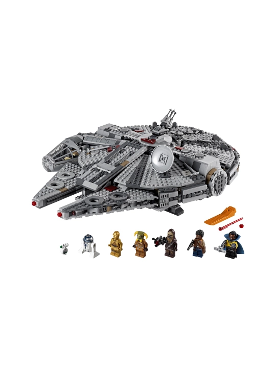 LEGO Star Wars Millennium Falcon 75257, 1351 dona detal