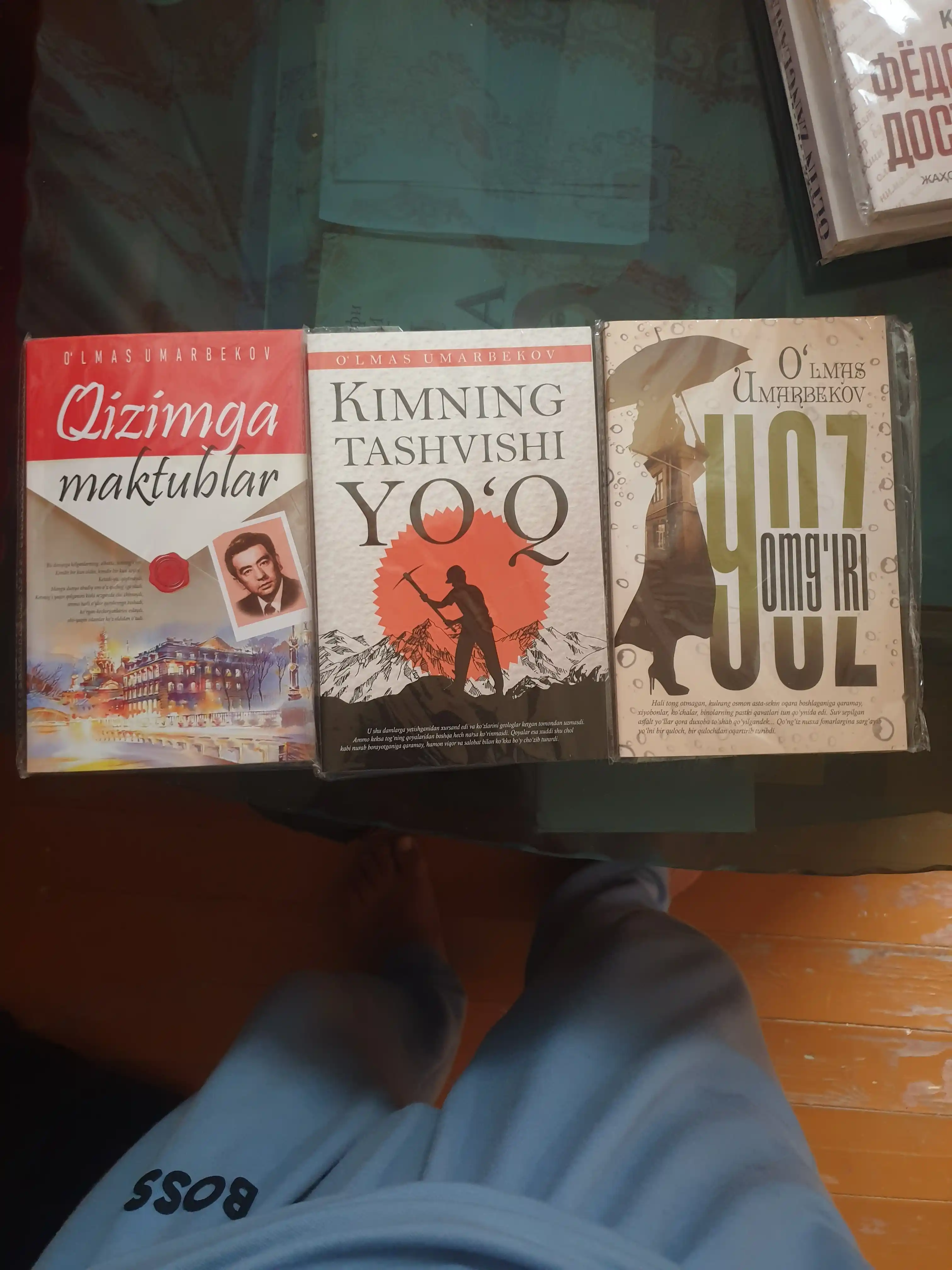 Kitob, Qizimga Maktublar, O'lmas Umarbekov