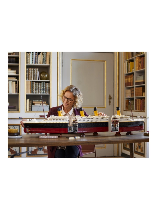 LEGO 10294 Титаник — Коллекционный конструктор для взрослых, 9090 деталей
