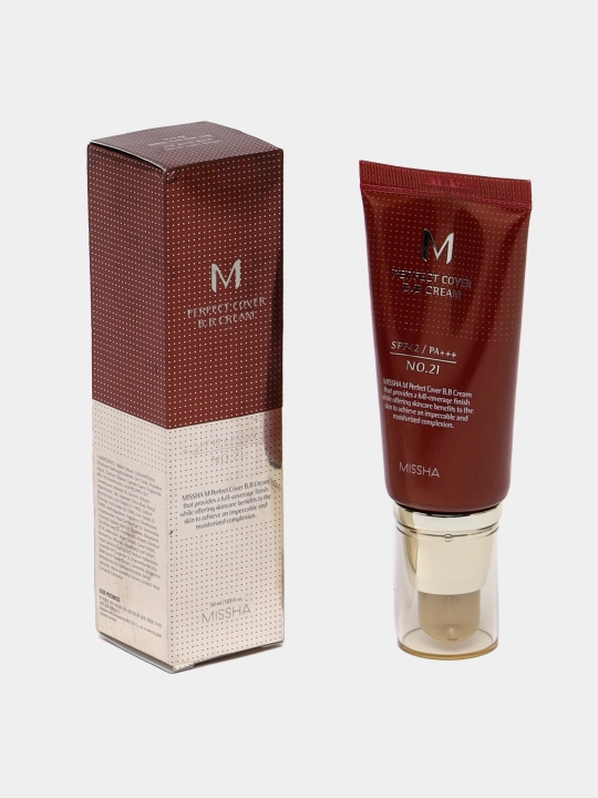 Тональный BB-крем MISSHA PERFECT COVER с spf 42/PA+++ Тон 13 и 21 корея 50 мл - 