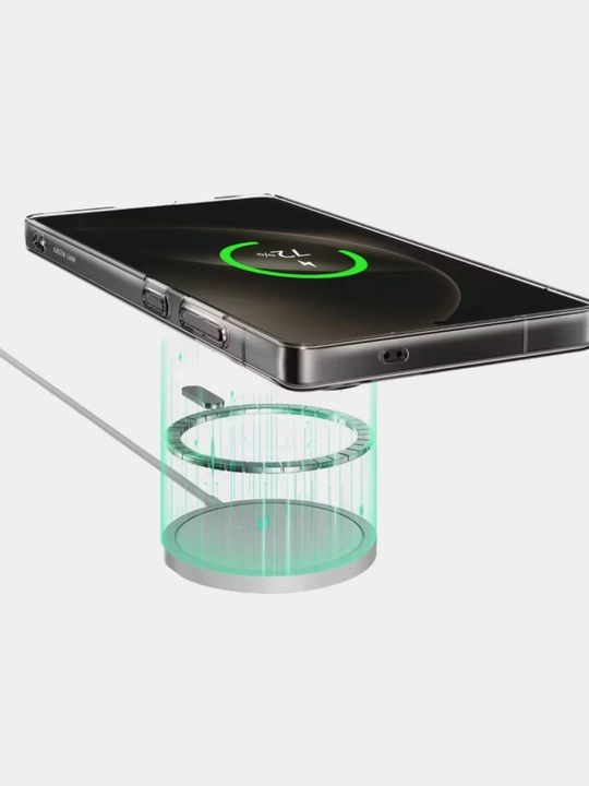 Прозрачный чехол Green Lion Magsafe Delgado, для Samsung S24, S25, S26 Plus/Ultra