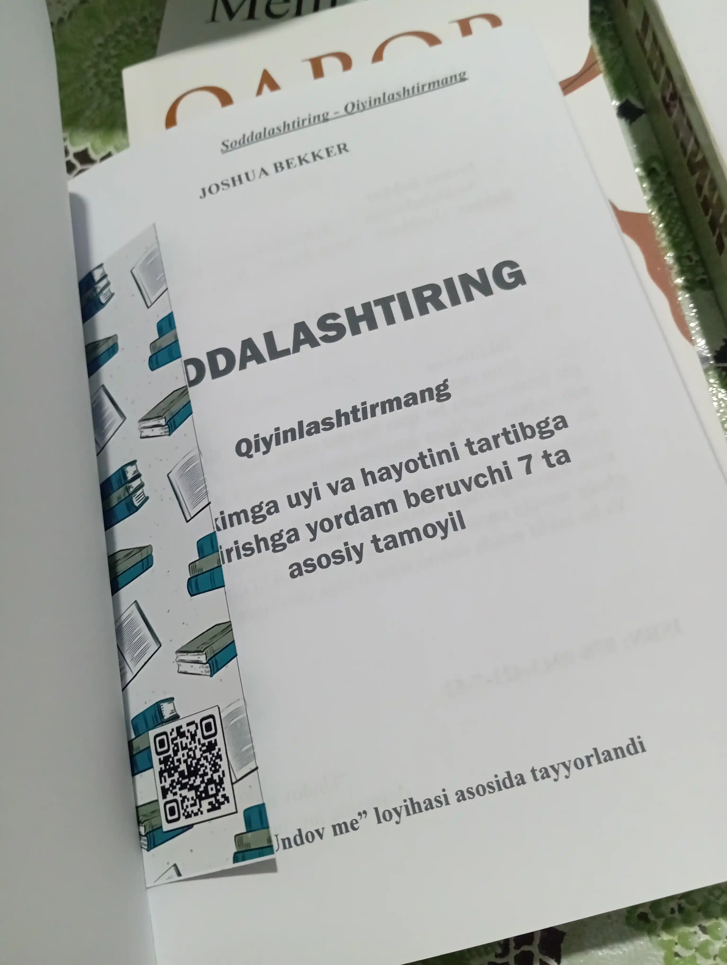 Joshua Bekker - Minimalizm - hayotni soddalashtirish san'ati