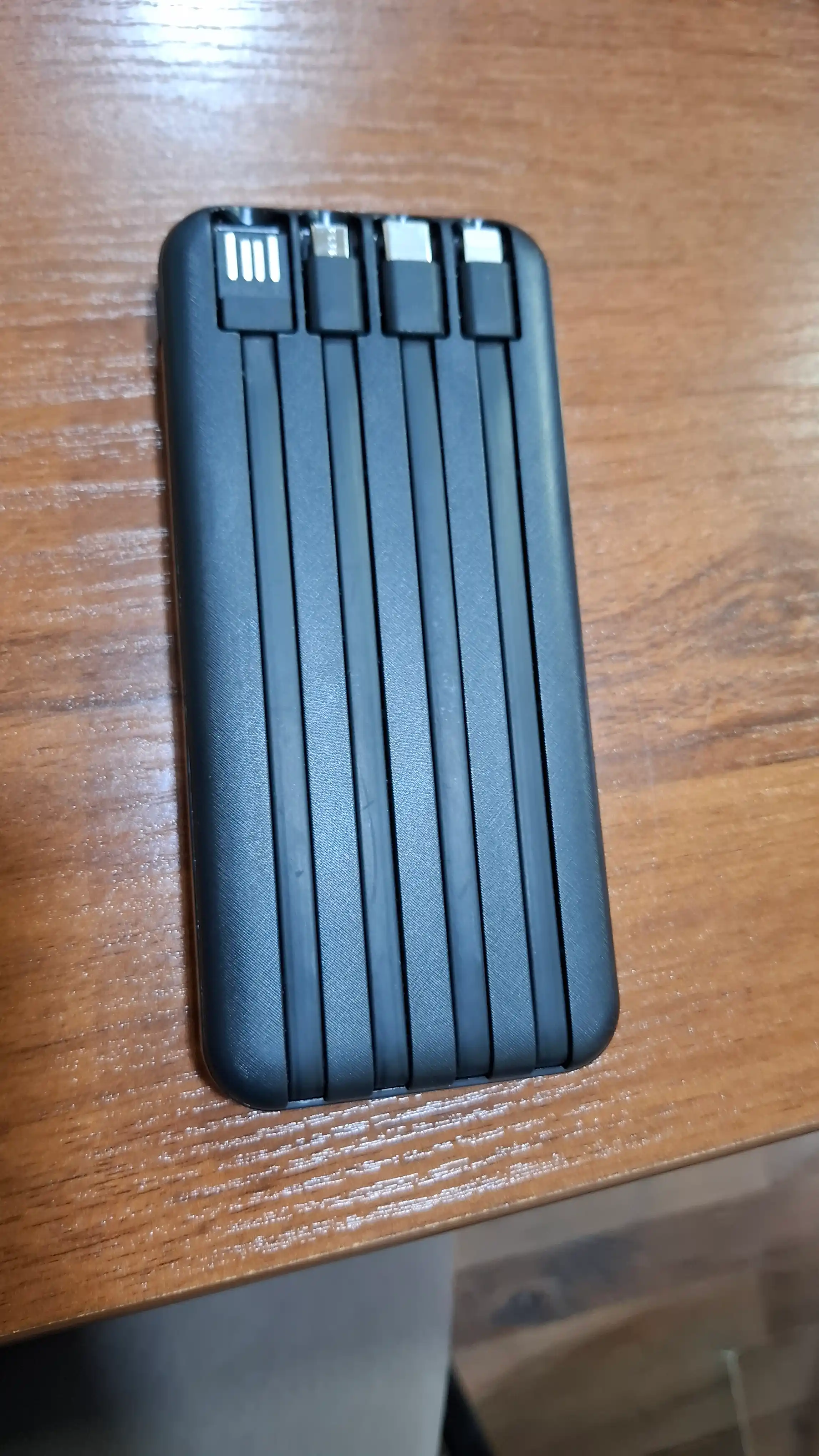 Внешний аккумулятор Power Bank, 10000, 20000, 30000, повербанк для iphone android 4в1