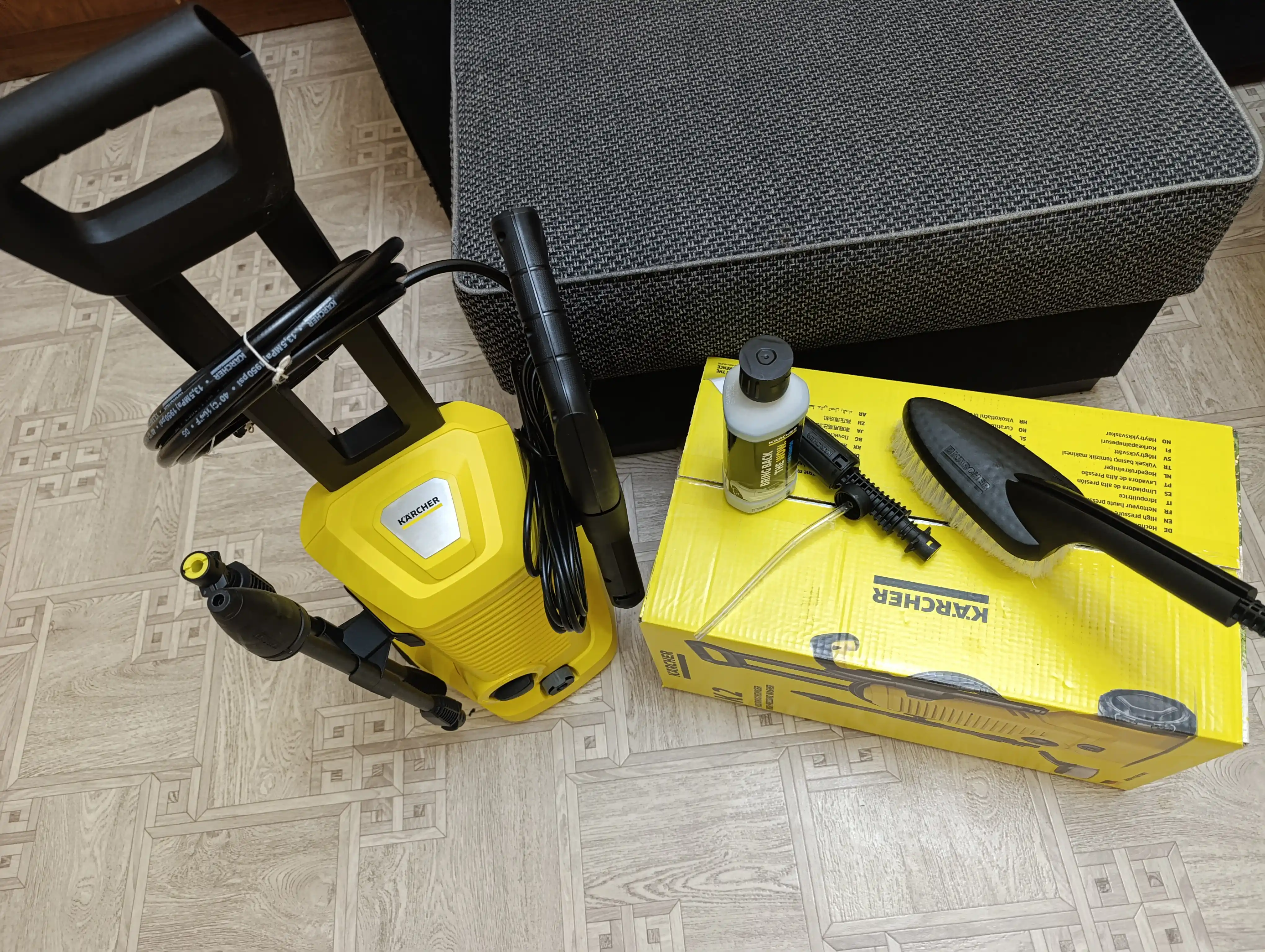 Karcher K 2 Car, мини мойка высокого давления, 1.673-533.0