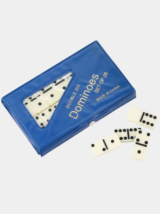 Domino stol o'yini, klassik o'yin, kattalar va bolalar uchun