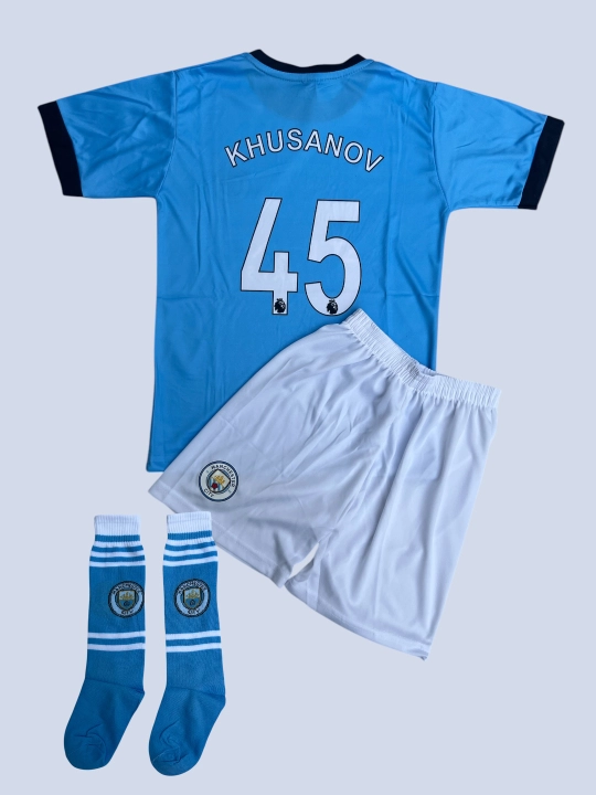 Bolalar uchun formalar mayka shortik futbolka realmadrid.city. husanov. barselona. al nasr