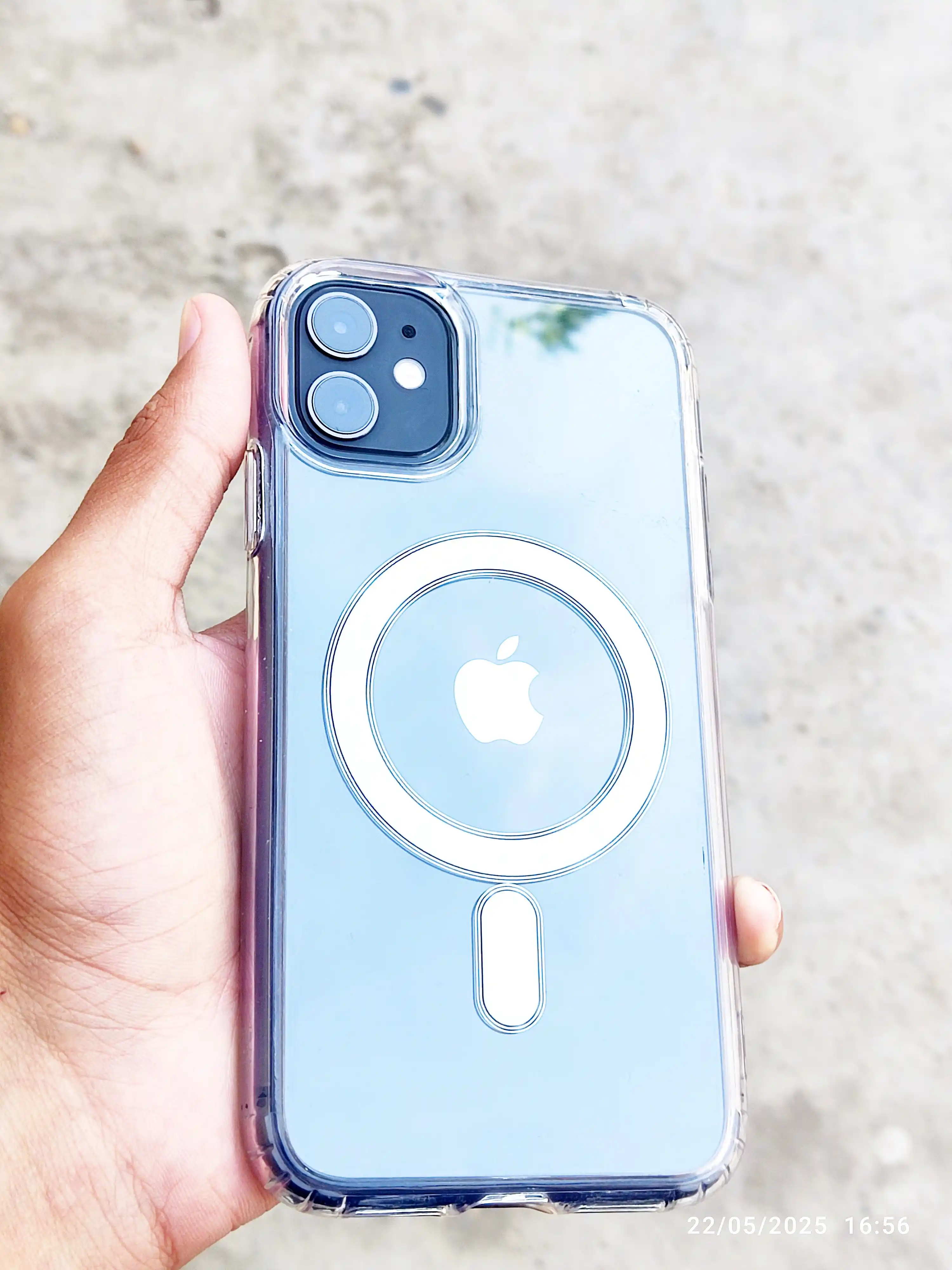 Chexol MagSafe iPhone 7, 8, X, 11, 12, 13, 14, 15,16,17,Pro,Max,mini uchun,shaffof,silikon